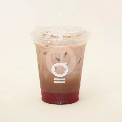 Iced Chocoberry Milk